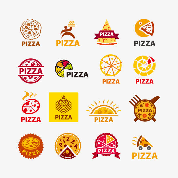 披萨LOGO标志矢量图EPS免抠