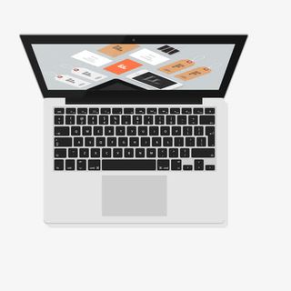 金属笔记本免抠