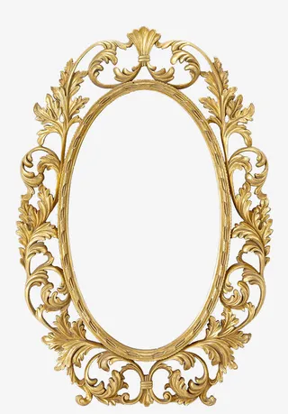 英伦风边框免抠