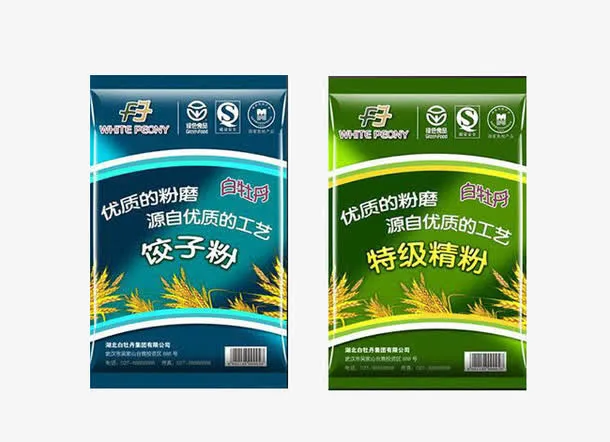 饺子粉包装袋免抠
