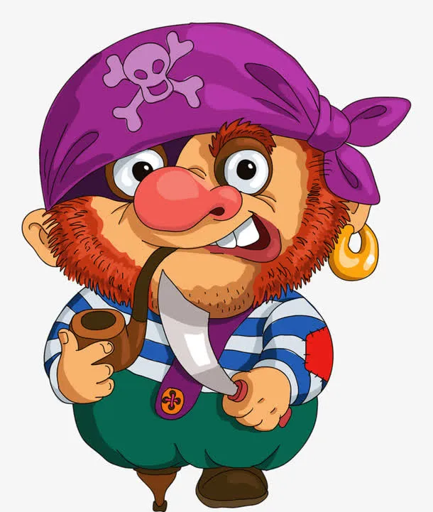 卡通手绘人物免抠