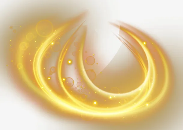 装饰金色光感矢量素材免抠装饰效果特效元素