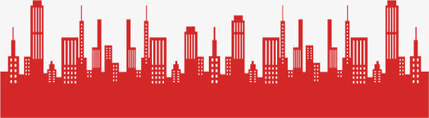 抽象建筑大楼免抠