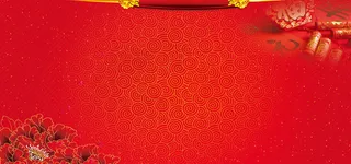 中国风元素banner背景高清