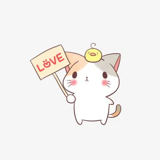 举爱牌子的小猫免抠