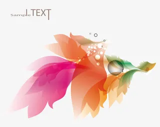 矢量花纹AI素材免抠