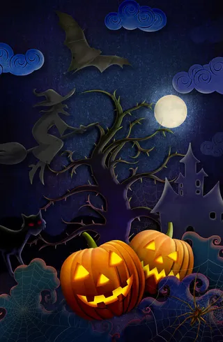 万圣节南瓜头免抠