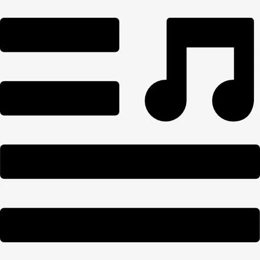 歌词图标免抠