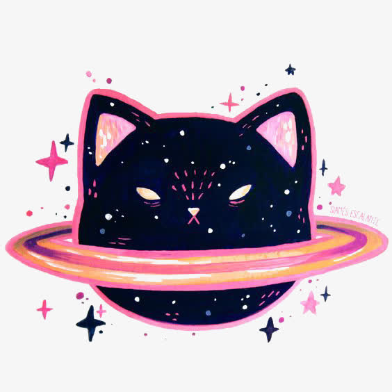 卡通喵星人免抠