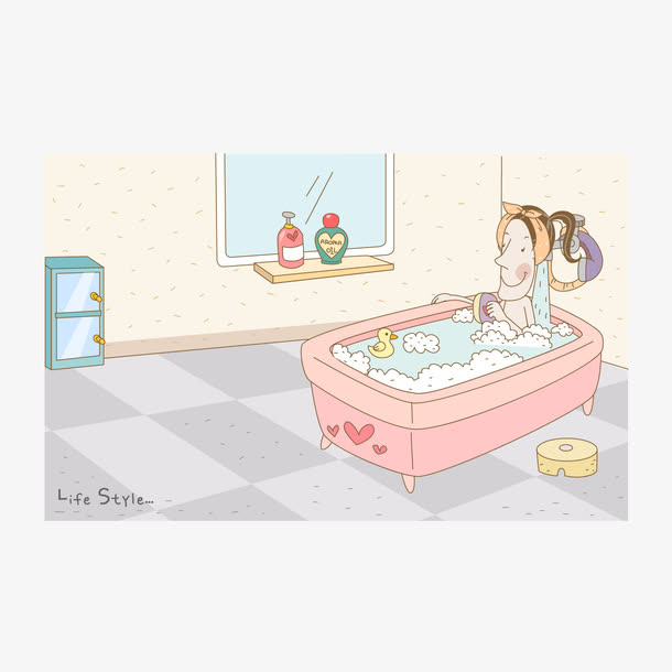 商业插画手绘卡通免抠