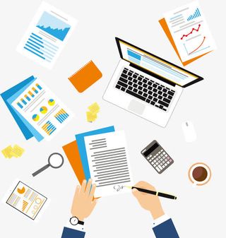 矢量ppt插图免抠