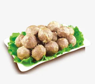 手打牛肉丸免抠