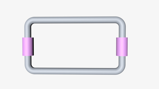 C4D铁链边框免抠