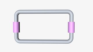 C4D铁链边框免抠