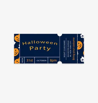 万圣节邀请函免抠