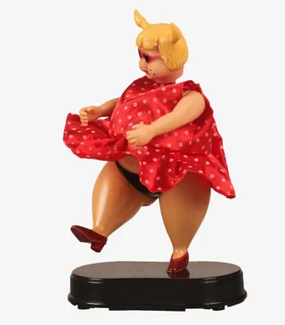 可爱愚人节恶作剧玩具胖女人放屁免抠