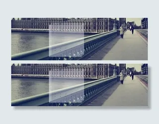 女装欧美风模糊虚化全屏海报免抠