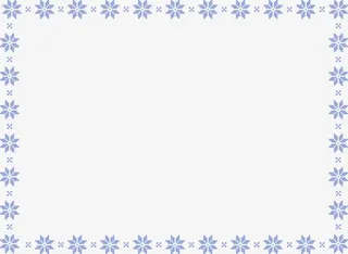 创意紫色复古图案合成边框免抠