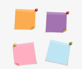 便签素材图标免抠