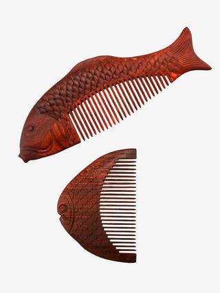 按摩卷发梳光滑脱发按摩免抠