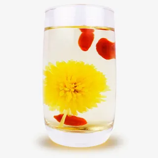 菊花枸杞茶花茶免抠