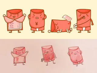 卡通优惠券免抠