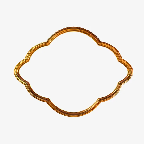 游戏边框 装饰 细节 质感 古典花型免抠