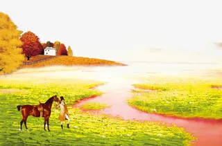 野外美景装饰免抠