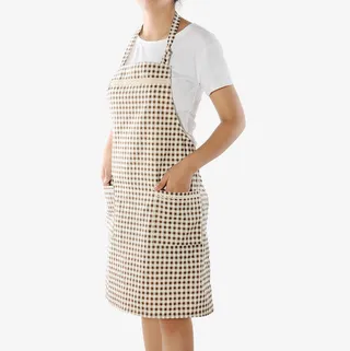 时尚棉麻工作服免抠