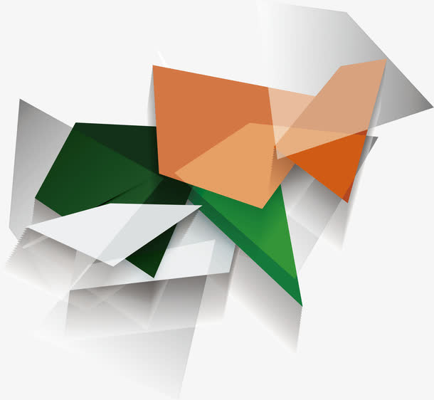 矢量不规则几何图形背景