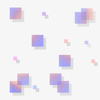 正方形几何图形免抠