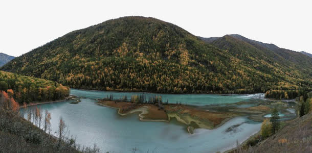 阿勒泰景区驼颈湾免抠
