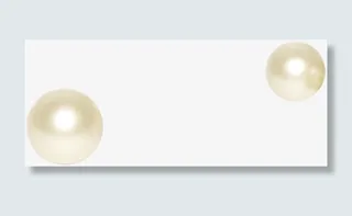 卡通项链素材手绘珍珠素材免抠