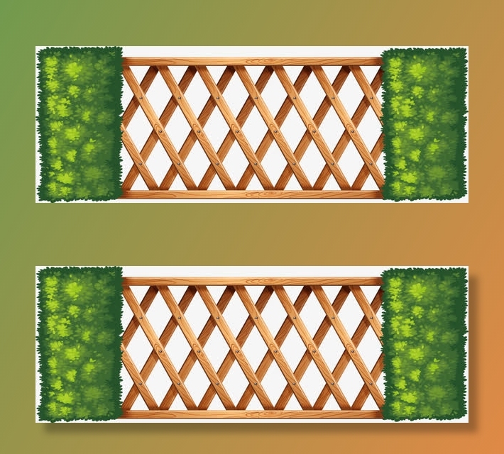 矢量绿化护栏免抠