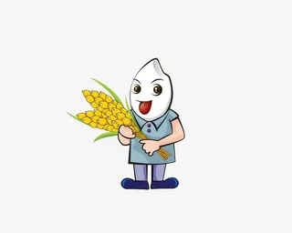 大米卡通形象免抠