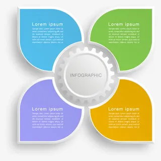 矢量商务统计图表设计免抠