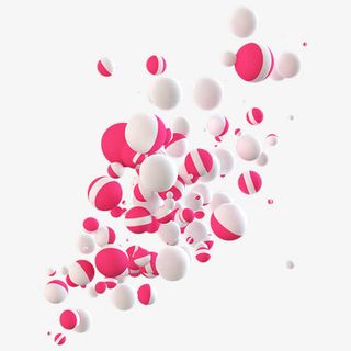 节日元素漂浮球球免抠