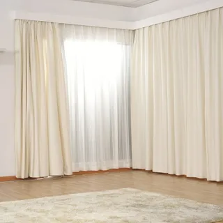 清新室内窗帘背景高清