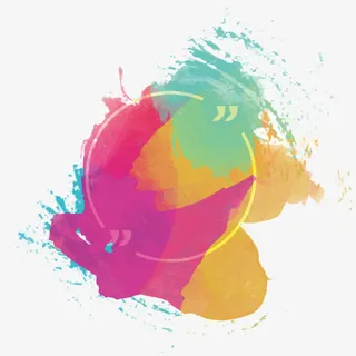 矢量艺术颜色底纹免抠