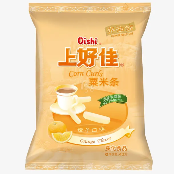 橙子味栗米条免抠