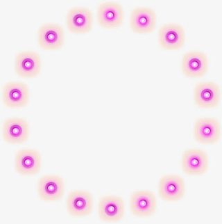 活动还白卡通紫色光效圆圈效果免抠