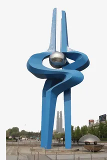 泉城广地标免抠