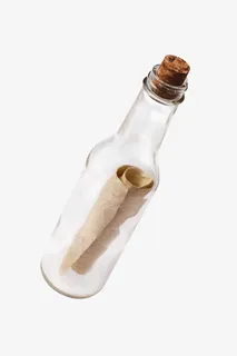 漂流瓶的信封免抠 漂流瓶的信封免抠