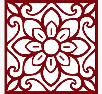 古典中式花纹花边免抠