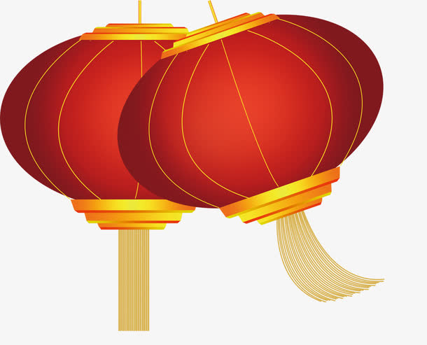 红灯笼免抠