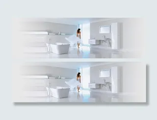 白色居家厨卫领导者免抠