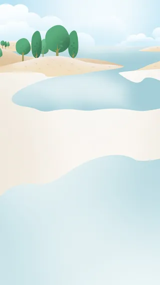 卡通元素 H5背景高清