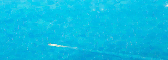 纯蓝海洋背景高清