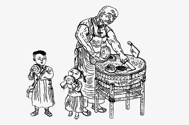 传统美食免抠