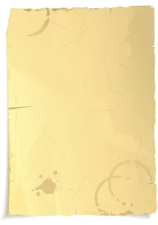 复古纸张水墨痕纹卷边纸张背景高清